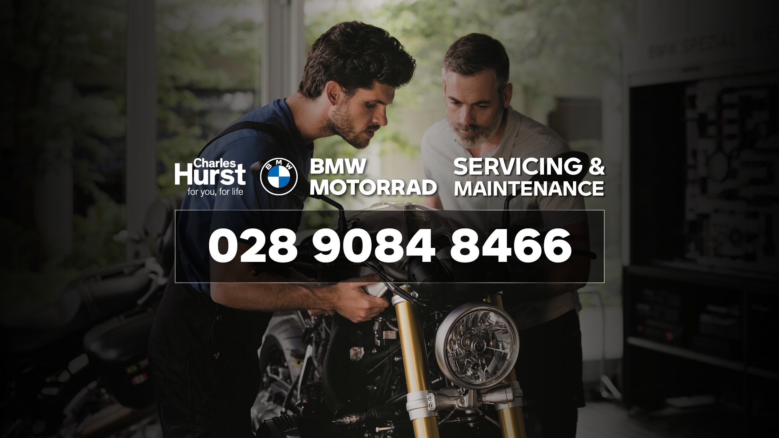 Motorcycle Parts & Servicing | Belfast | Charles Hurst