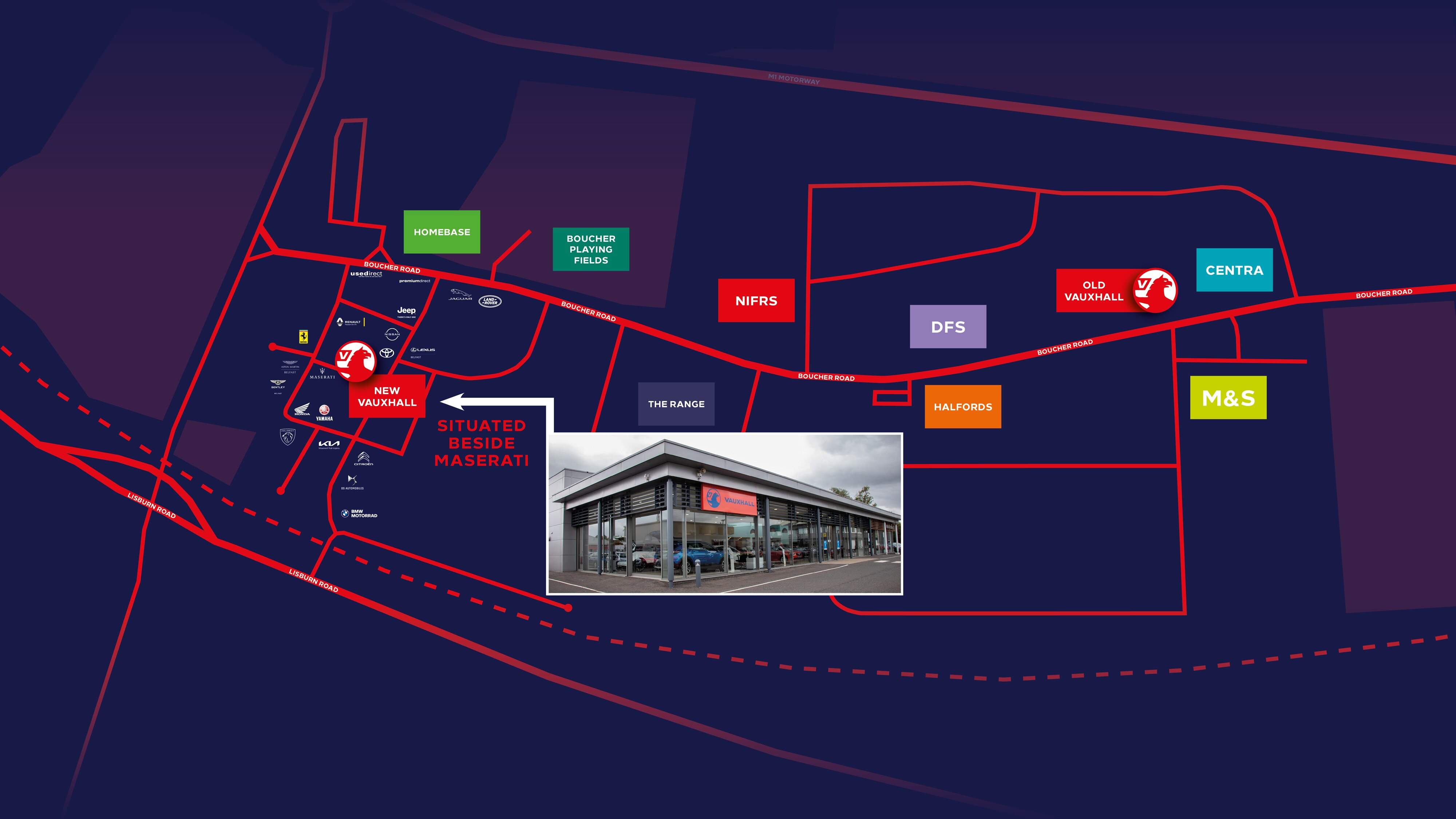 Contact Us Charles Hurst Vauxhall Belfast