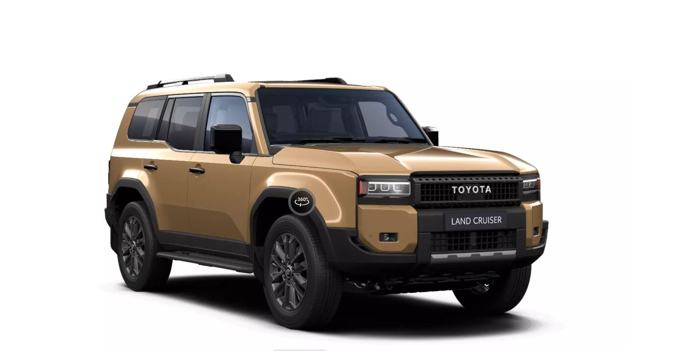 TOYOTA LAND CRUISER DIESEL SW 2.8 D-4D 48V 205 Invincible 5dr Auto [Pan Rf/5 St]