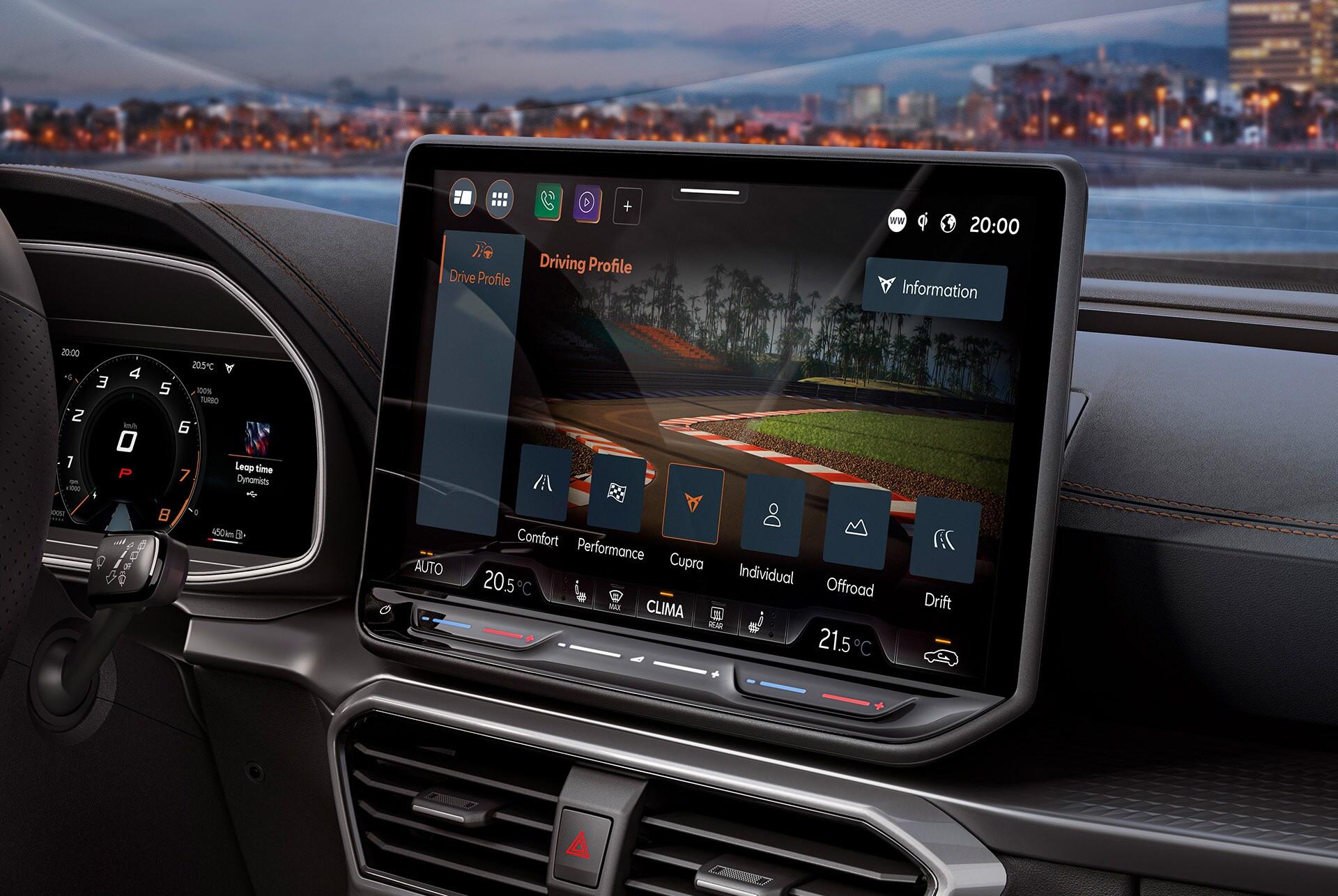 Cupra Formentor interior