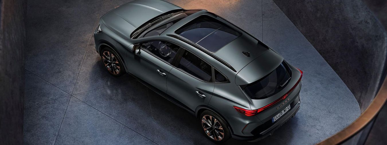 cupra formentor birdseye view 
