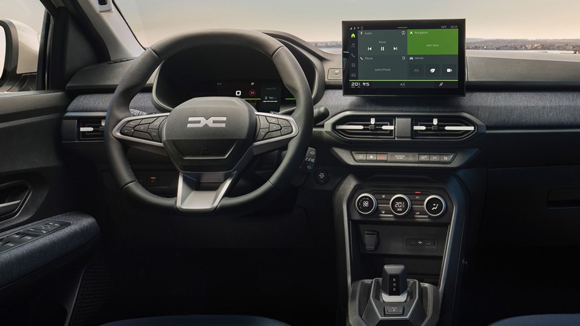 Dacia Sandero interior 
