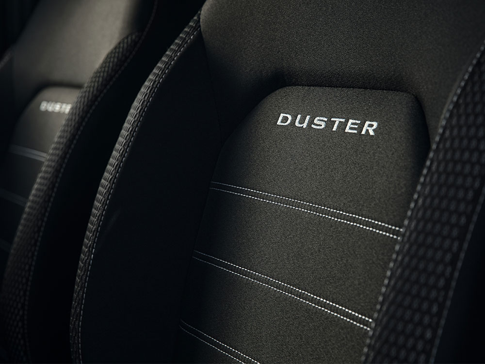 Dacia Duster front seat design