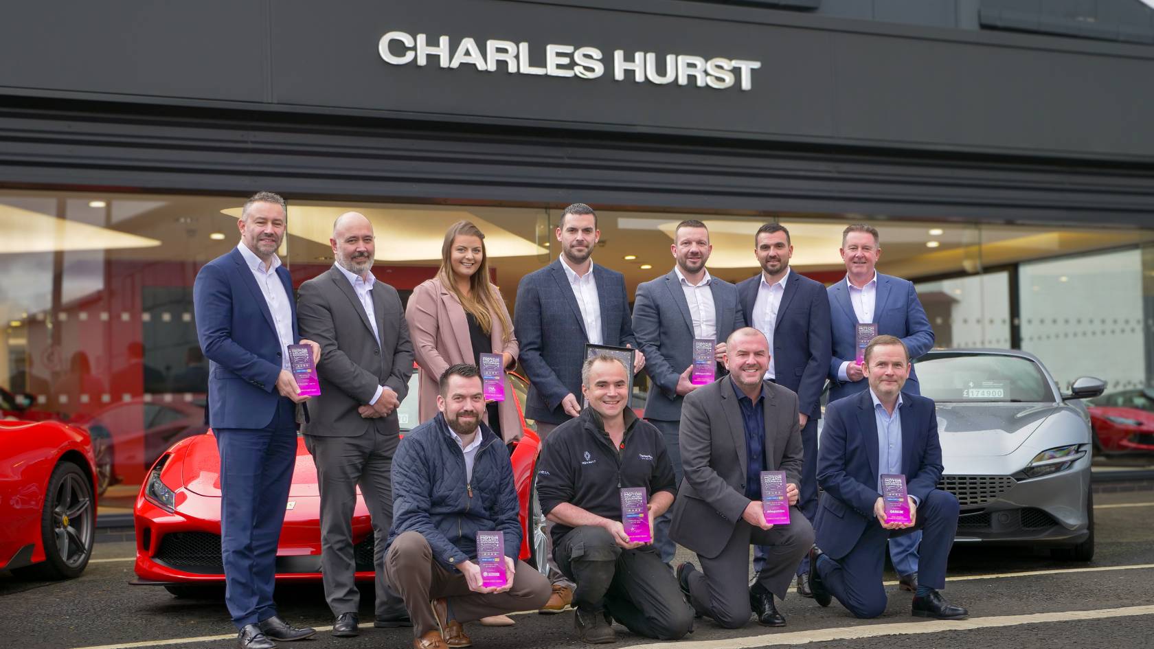 Charles Hurst scoops nine top motoring industry awards in Northern Ireland
